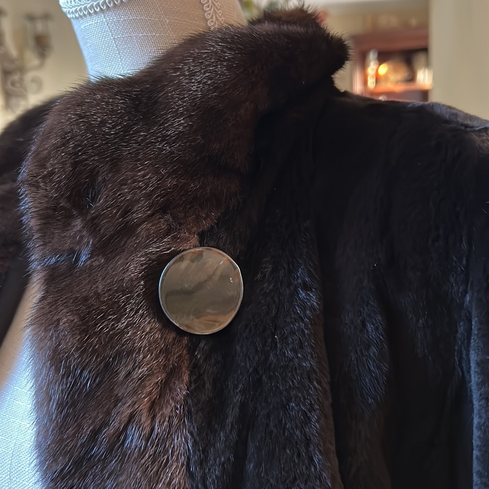 š¤š¤āCHOCOLATE sheared MINK Coatāš¤š¤ - Picture 6 of 13